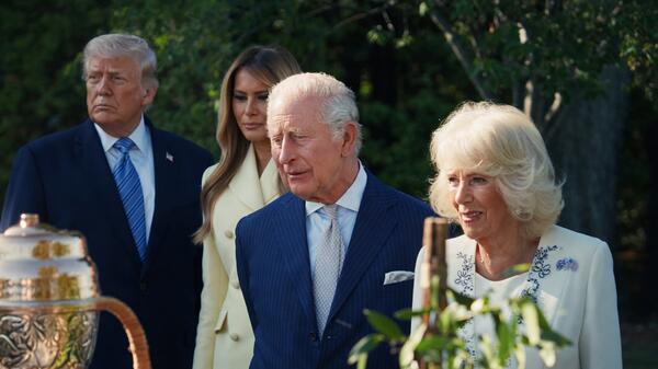 wizyta pary królewskiej w Białym Domu