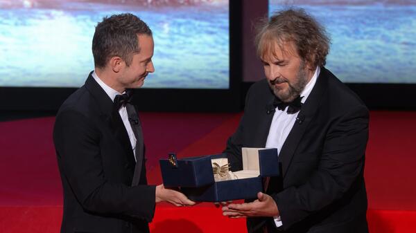 Peter Jackson odbiera Honorową Złotą Palmę