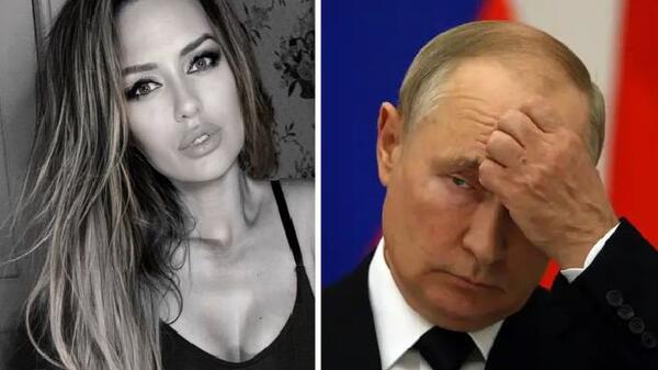 Victoria Bonya i Władimir Putin