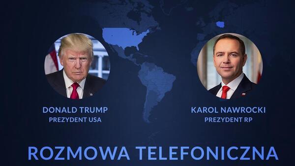 rozmowa telefoniczna Nawrocki-Trump
