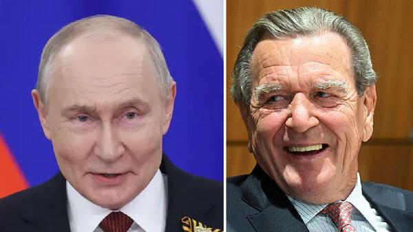 Putin i Schroeder