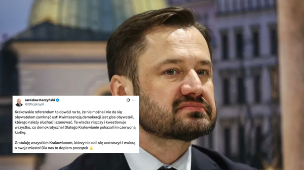 Jarosław Kaczyński o referendum w Krakowie
