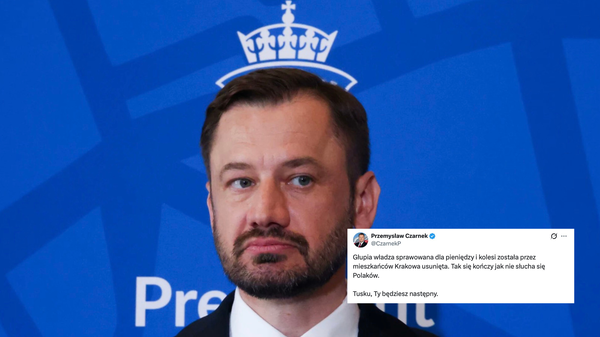Przemysław Czarnek o referendum w Krakowie
