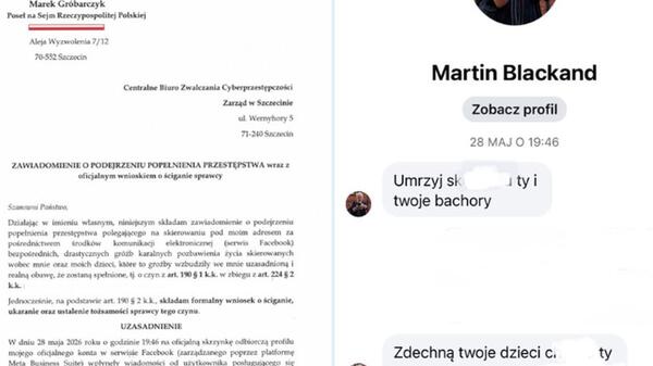 groźby wobec posła PiS