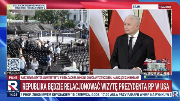 Kaczyński alarmuje: „To jest władza zewnętrzna”