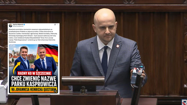 Matecki alarmuje ws. Parku Kasprowicza