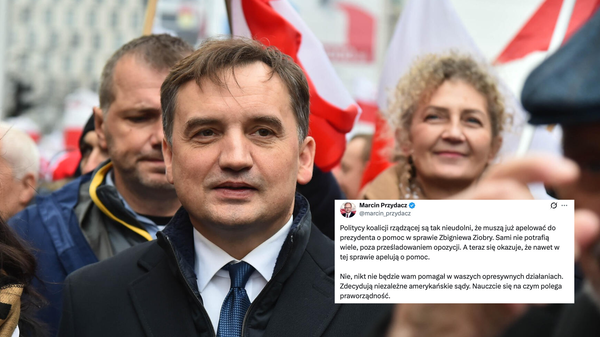 Przydacz ostro odpowiada Sikorskiemu w sprawie Zbigniewa Ziobry
