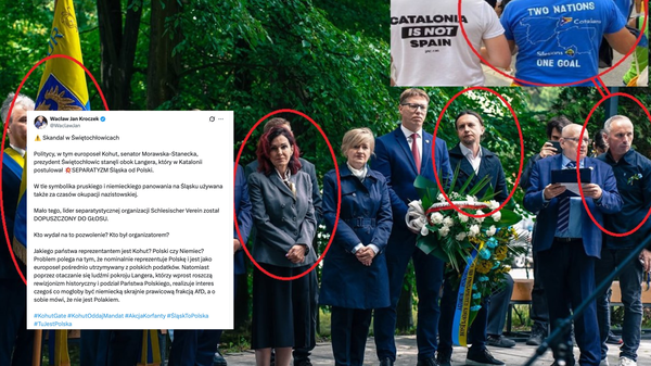 Burza wokół uroczystości na Śląsku. Kroczek pyta o udział środowisk separatystycznych