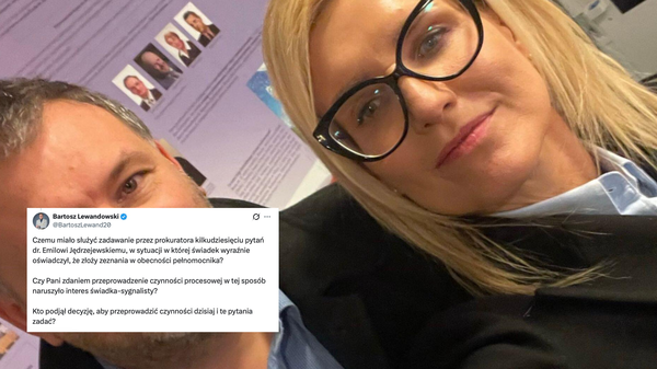 Lewandowski odpowiada Wrzosek ws. Jędrzejewskiego