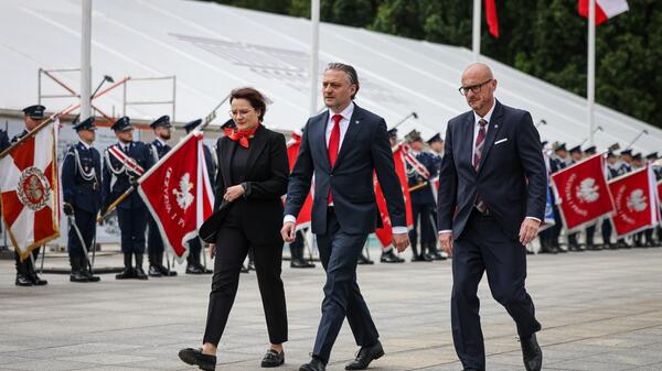 Szef BBN złożył życzenia policjantom. Podkreślił ich służbę dla bezpieczeństwa państwa
