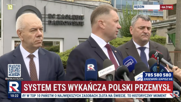 Czarnek: „Bez odejścia z ETS-u tego po prostu nie będzie”. Kandydat PiS na premiera poparł inicjatywę prezydenta