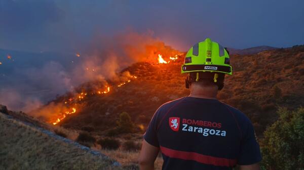 straż pożarna z Saragossy