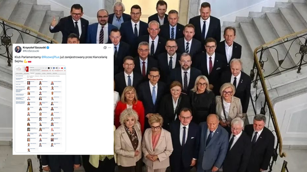 Powstał nowy klub parlamentarny Rozwój Plus. Posłowie poinformowali o rejestracji w Kancelarii Sejmu