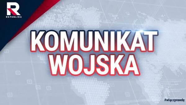 komunikat wojska