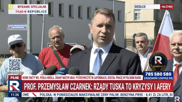 Czarnek ostro do Kosiniaka-Kamysza ws. Patriotów dla Ukrainy: „Niech pan nie ulega naciskom Tuska”