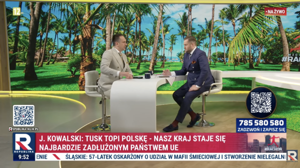Janusz Kowalski ostrzega przed kryzysem finansów publicznych