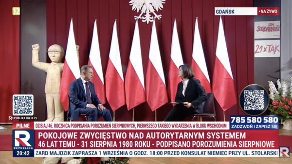 Piotr Duda o Donaldzie Tusku i dialogu społecznym