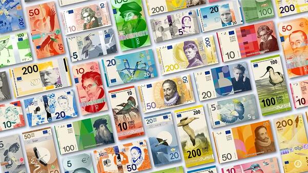 propozycje nowych banknotów euro