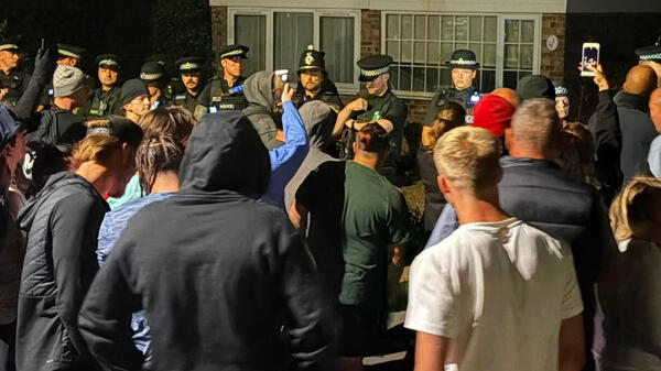 protesty w Wielkiej Brytanii