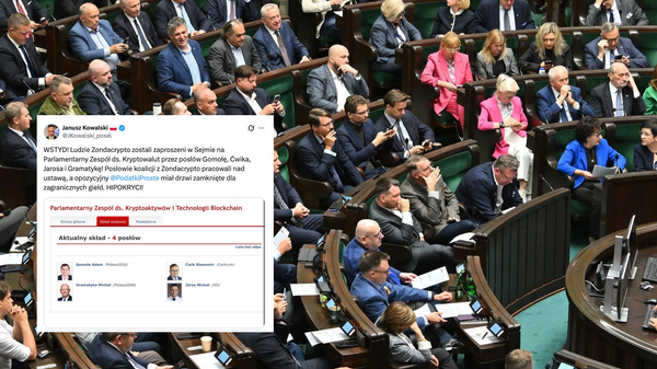 Janusz Kowalski o Zondacrypto i posłach koalicji