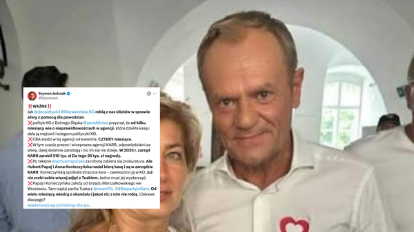 Szymon Jadczak ujawnia kolejny wątek afery z pomocą dla powodzian