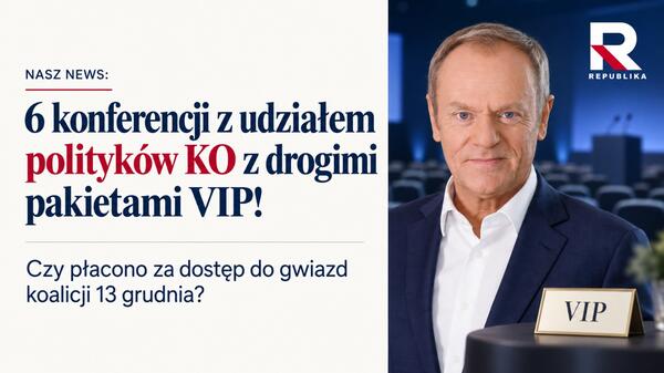 6 konferencji z udziałem polityków KO
