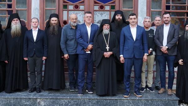 liderzy AUR na Górze Athos