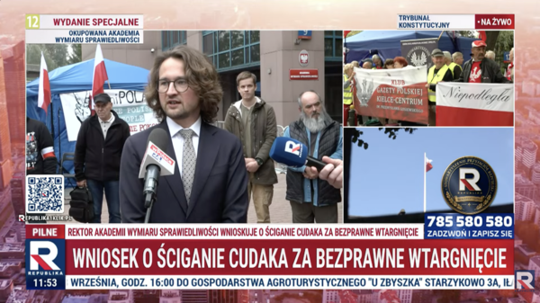 Sopiński pozywa Cudaka. „Zarzucił mi korupcję. To bardzo poważny i bezpodstawny zarzut”