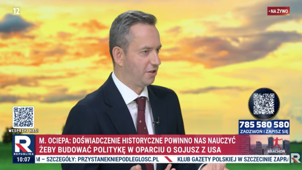 Marcin Ociepa w Republice