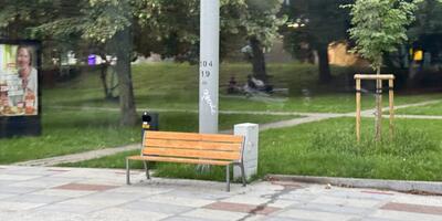 Szczecin - imigranci w parku