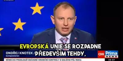 Ondřej Knotek ma raport. Miażdżacy dla poliytki UE