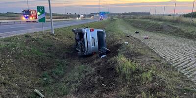 8 osób rannych w wyniku wypadku busa