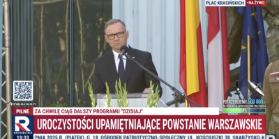 Andrzej Duda Plac Krasiński