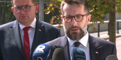 Fogiel, Kmita - Konferencja PiS