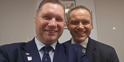 Przemysław Czarnek i Karol Nawrocki