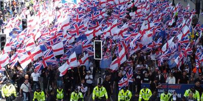 protesty w UK