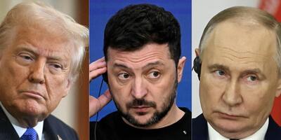 Trump Zełenski Putin