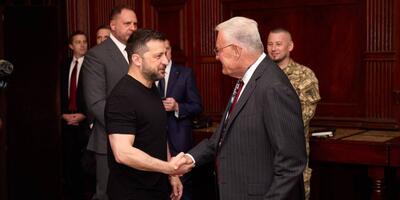 Zełenski po spotkaniu z Kelloggiem