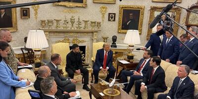 Trump i Zełenski w Białym Domu