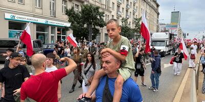 Marsz w rocznicę wybuchu Powstania Warszawskiego