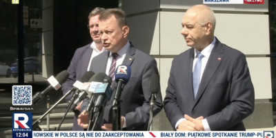 Konferencja polityków PiS
