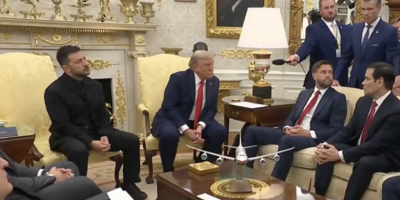 Zełenski wręczył Trumpowi list od swojej żony do Melanii