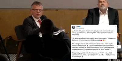 Ruchniewicz krytykowany po wywiadzie