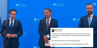 Internauci krytykują rząd Tuska ws. Mercosur