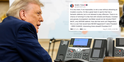Trump o Ukrainie i Rosji