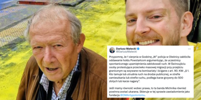 Matecki uderza w „bandę Michnika”