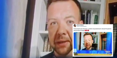 Komentator obraża prezydenta