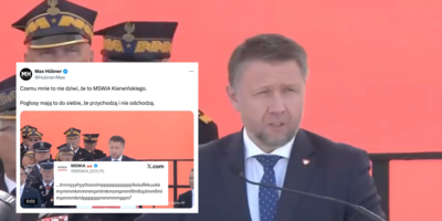 Wpadka MSWiA na X