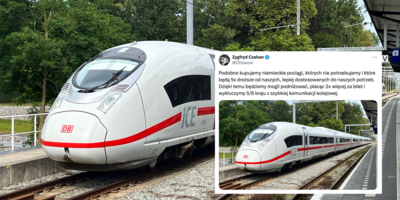 Internauci o niemieckich pociągach ICE
