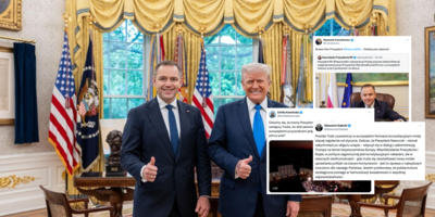 Komentarze po rozmowie Nawrocki-Trump